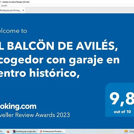 El Balcoen De Aviles, Acogedor Con Garaje En Centro Historico, Apartment